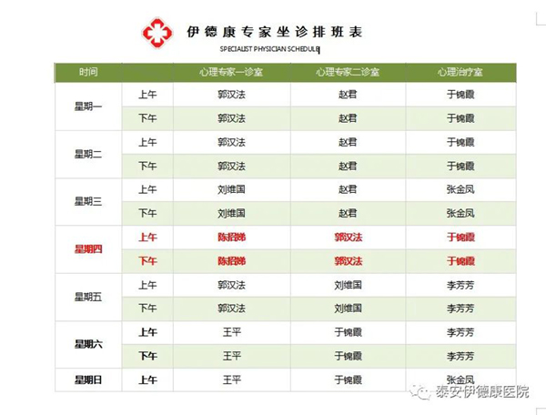 【专家来了】4月21日省三甲医院心理科主任来我院坐诊，请转告亲友快速预约