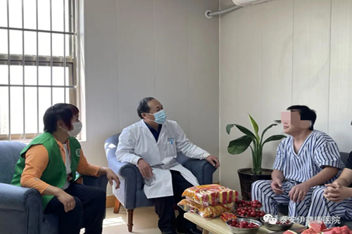 【伊德康快讯】泰安市健康公益事业发展协会组织志愿者走进伊德康医院开展“学光辉党史 挑时代重担”主题党日活动